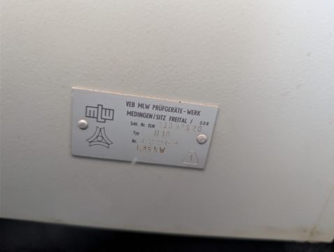 Termostat de laborator MLW U10 – Ultra-Thermostat – DDR — fotografia 2