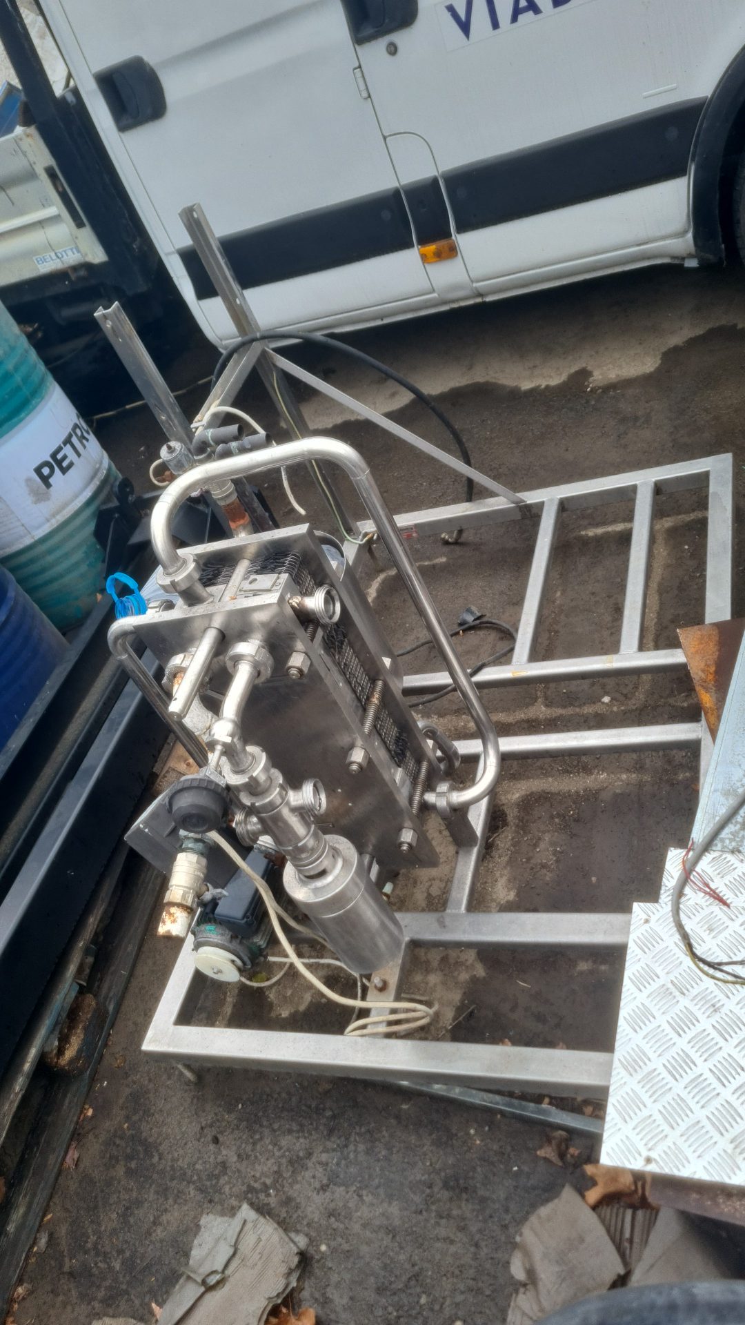 Pasteurizator lapte ,pentru reparat